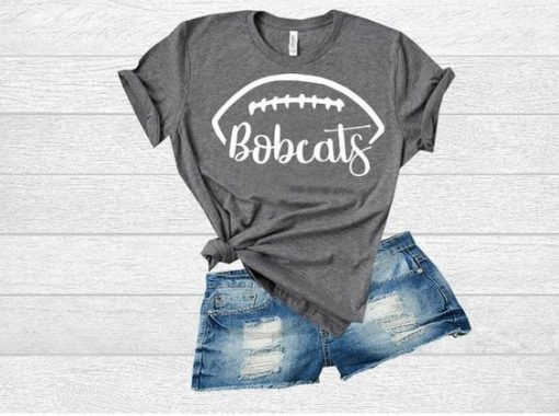 Bobcats Football T-Shirt AD01