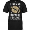 Brick Wall Isn't An Official Position T-Shirt AD01