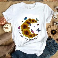 Butterfly Sunflower T-Shirt EL01