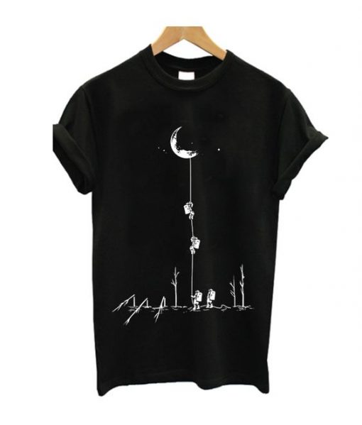 Climb To The Moon T Shirt FD01