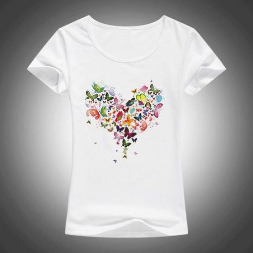 Colorful Butterfly T-shirt FD01