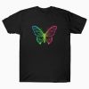 Colourful Butterfly illustration T-Shirt EC01