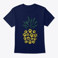 Cute Dog Paw Pineapple Tshirt EC01