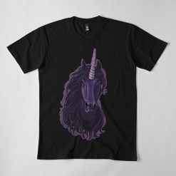 Dark Unicorn Retro T-Shirt AD01