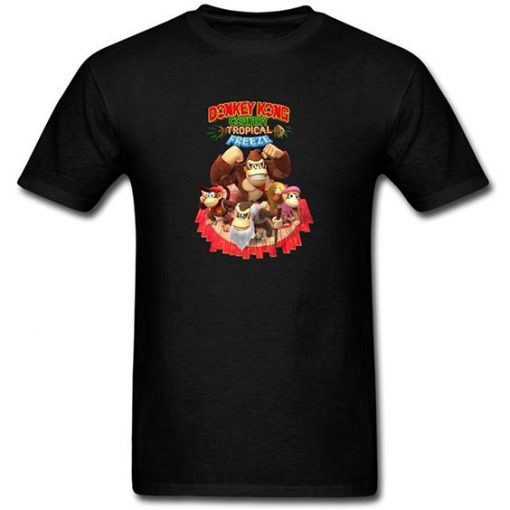 Donkey Kong Country Tropical Freeze T shirt DV01