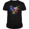 Eagle America Flag LGBT T-Shirt EL01