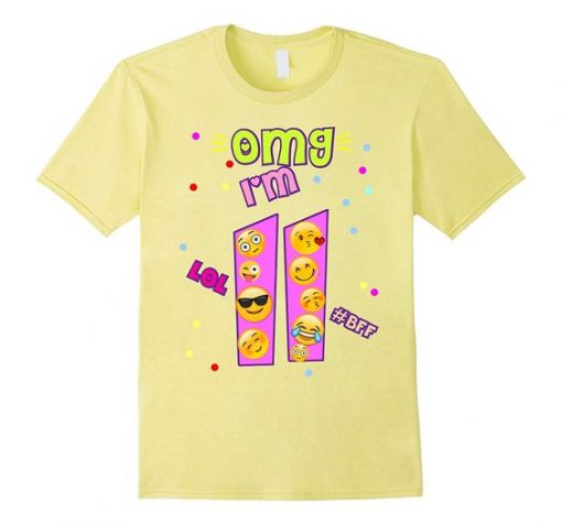 Emoji Birthday T-Shirt ZK01