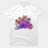 Floral illustration popcolors T-Shirt EC01