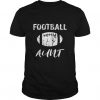 Football Aunt T Shirt EC01