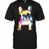 French Bulldog Original Watercolor illustration T-shirt FD01