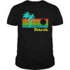 Funny Tropical Detroit T Shirt EC01