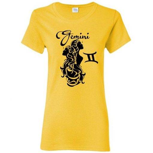 Gemini Horoscope Womens T Shirts FD01