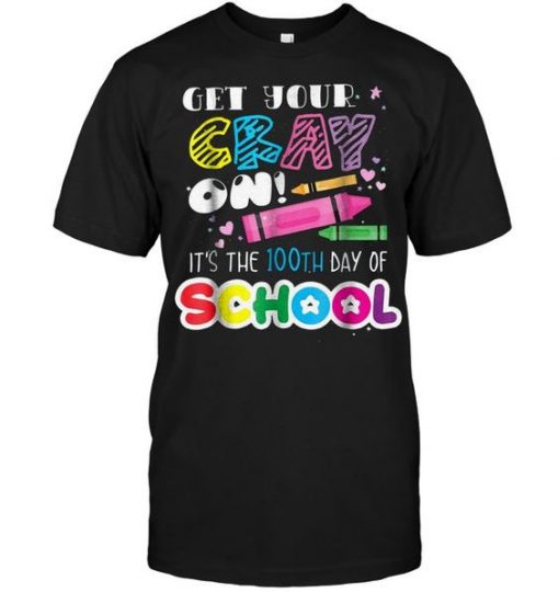 Get your Cray on T-shirt FD01