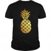 Gold Pineapple T Shirt EC01
