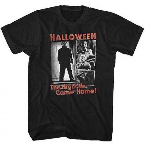 Halloween The Night He Came Home T-Shirt AD01