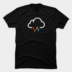 Happy rain cloud tshirt EC01