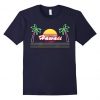 Hawaii Tropical Neon Tshirt DV01