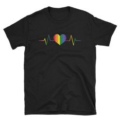 Heartbeat Gay T-Shirt EL01