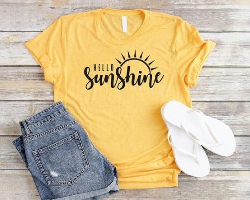 Hello Sunshine T-shirt FD01