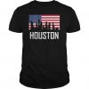 Houston Texas Skyline T-Shirt EL01