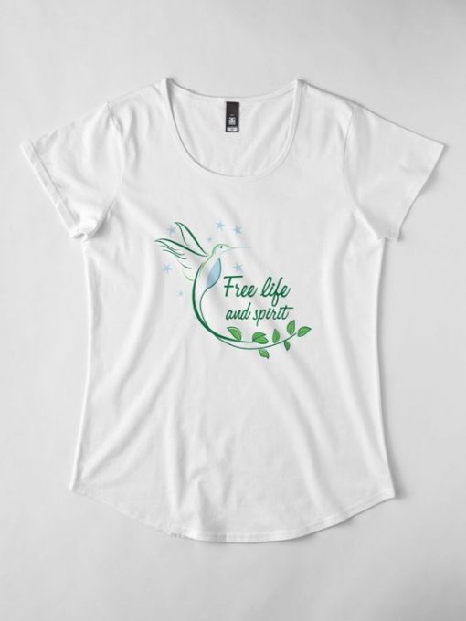 Hummingbird Free Life T-Shirt AD01