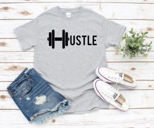 Hustle Womens Workout Tshirt EC01