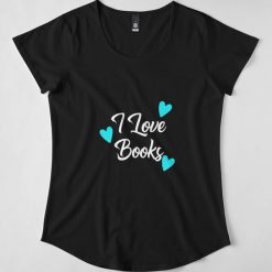 I Love Books T-Shirt AD01