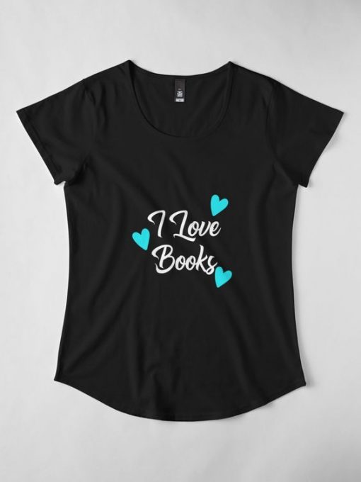 I Love Books T-Shirt AD01