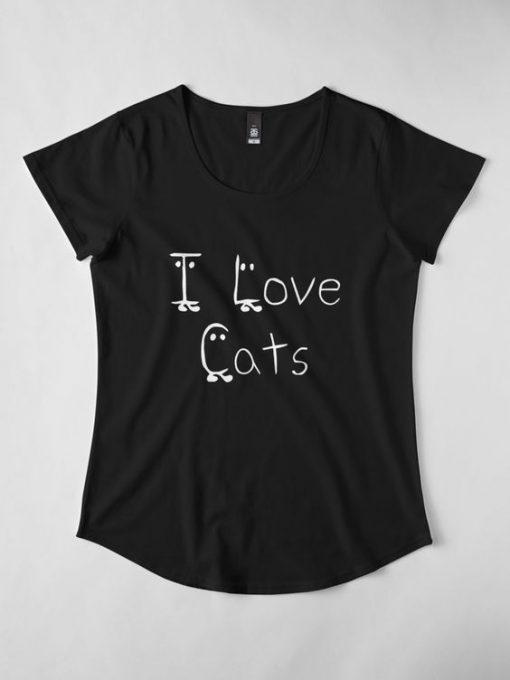 I Love Cats T-Shirt AD01