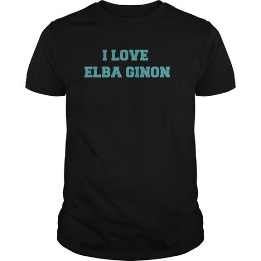 I Love Elba Ginon T Shirt EC01