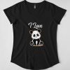 I Love Panda T-Shirt AD01