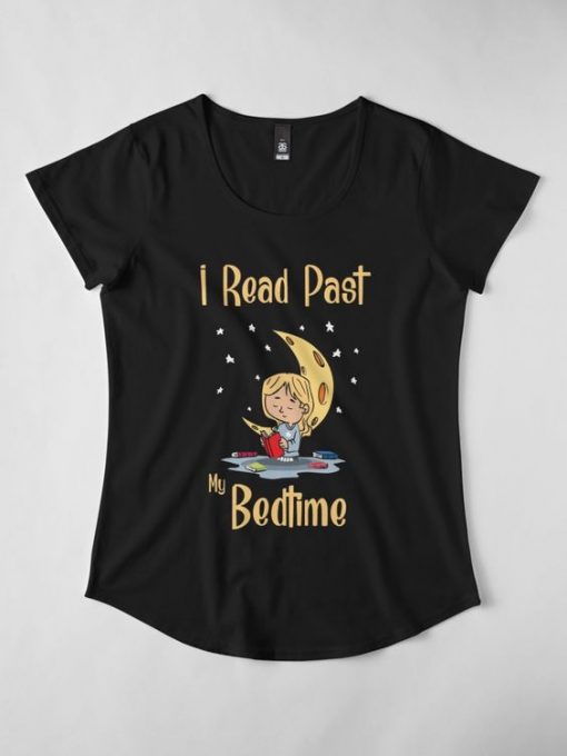 I Read Past My Bedtime T-Shirt AD01