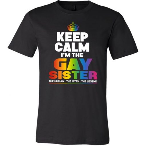 Keep Calm I'm the Gay T-Shirt SR01