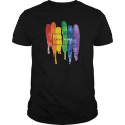 LGBT Love Wins Rainbow T-Shirt EL01