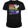 LGBT Snoopy I am Brave T-Shirt EL01