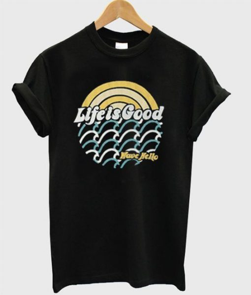 Life Is Good Wave T-Shirt FD01