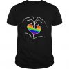 Love Gay Pride Mens Premium T Shirt SR01