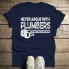 Men's Funny Plumber T-Shirt EL01