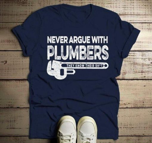 Men's Funny Plumber T-Shirt EL01