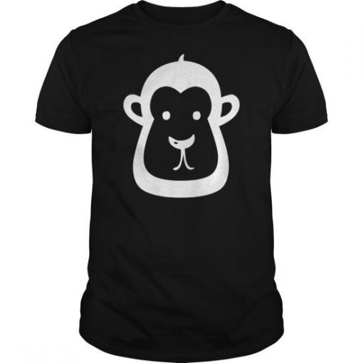 Monkey Illustration T Shirt EC01