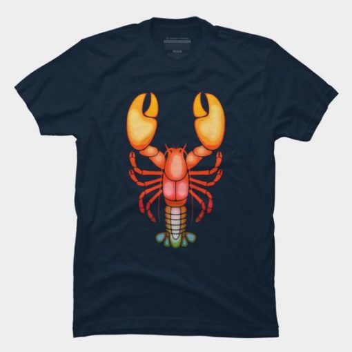 Moonlight Lobster Tshirt EC01