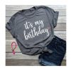 My Birthday Girl T-shirt ZK01