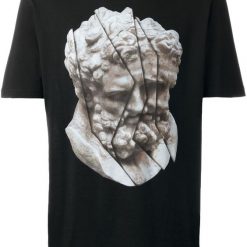 Neil Barrett statue print T-shirt FD01