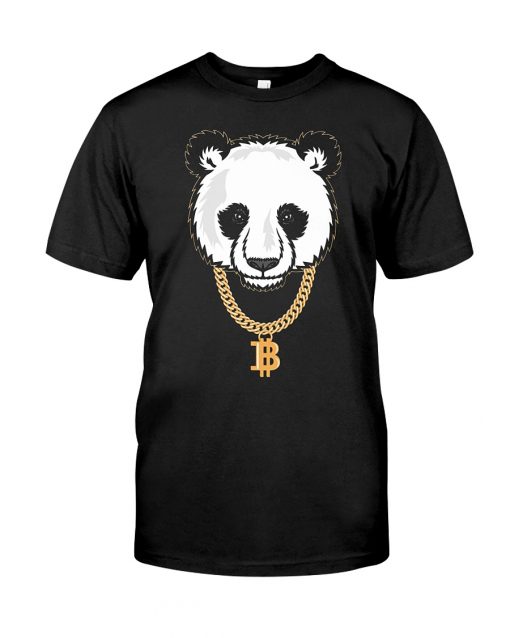 Panda Bitcoin Chains T-Shirt GT01