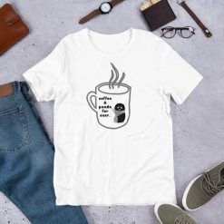 Panda and Coffee Lover T-Shirt AD01