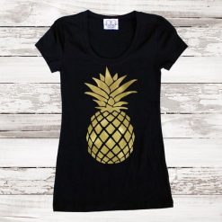 Pineapple Fitted Tee T Shirt EC01