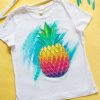 Pineapple Geometry T-shirt SN01