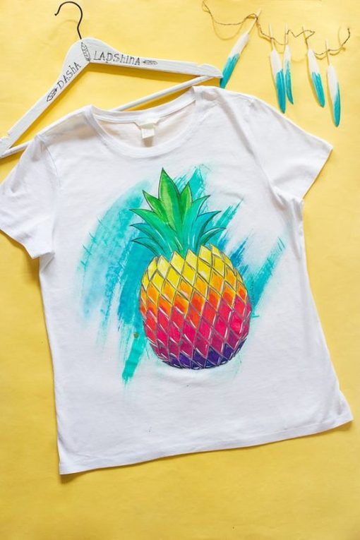 Pineapple Geometry T-shirt SN01