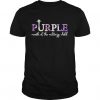 Purple Month Military T-shirt ZK01