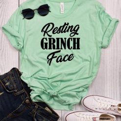 Resting Grinch Face T-Shirt EL01